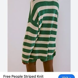 Free people stripe knit